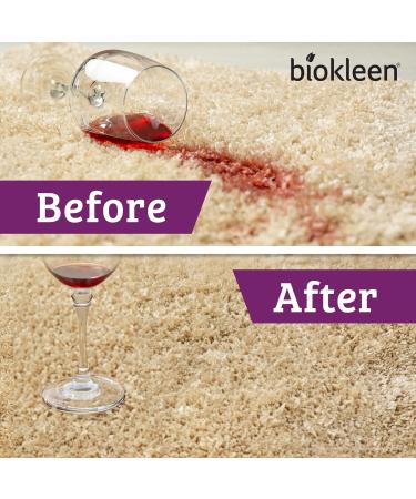 Biokleen Bac-Out Stain Remover - Eco-Friendly Enzymatic Cleaner for Carpet & Clothes - 32 oz & Gallon Refill - Best for Pet Stains Diapers Wine & More - Buy Online on GoSupps.com