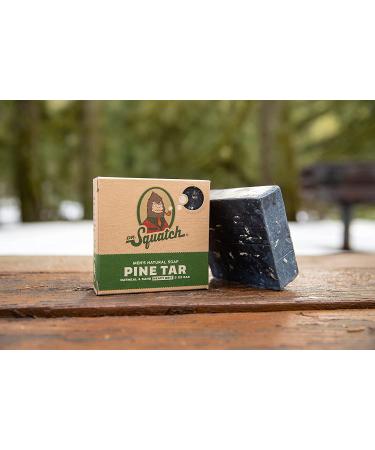 Dr. Squatch Menâ€™s Natural Bar Soap Variety Pack - Pine Tar, Cedar, Citrus & Alpine Sage (3 Bars) - Buy Online on GoSupps.com