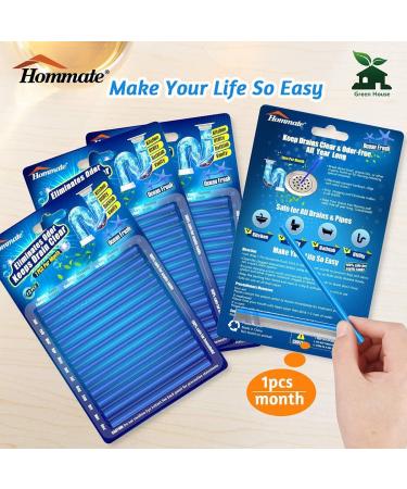 Drain Sticks Drain Cleaner Sticks Drain Stix Prevent Clogs Freshen Smells Non-Fragile Drain Cleaning Sticks for Sinks - Buy Online on GoSupps.com