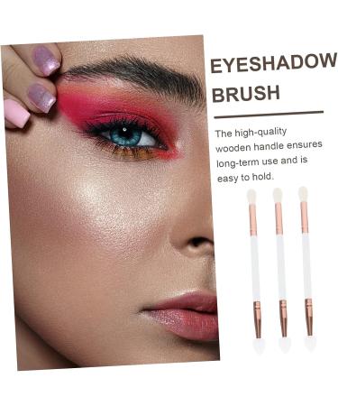 Beavorty 3pcs Eye Shadow Brush Travel Accessories Makeup Gadgets Home Use Eyeshadow Brush Girl Woman Lipstick - Buy Online on GoSupps.com