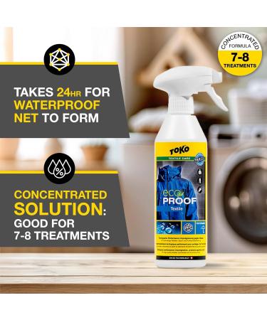 Toko Eco Textile Proof 500ml - Ultimate Eco-Friendly Fabric Protection | International Shipping Available - Buy Online on GoSupps.com