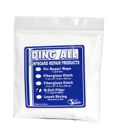 Ding All Q-Cell Filler- 12 oz. Bag for Surfboard Ding Repairs, Boat and Fiberglass Repairs