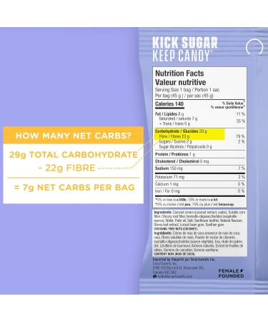SmartSweets Soft Caramels 45 gram pouches (pack of 14) - Buy Online on GoSupps.com