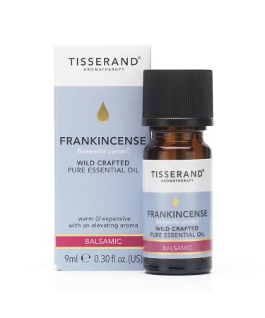 Tisserand Wild Crafted Frankincense Essential Oil - Nourishing Aromatherapy for Skin Care - Warm Woody Scent - 0.3 oz - Buy Online on GoSupps.com