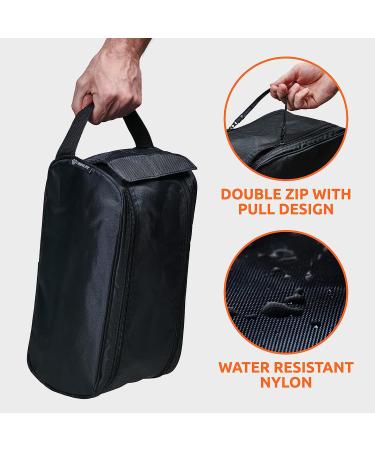 Case4Life Black Sneaker Shoe Duffle Bag - Travel, Gym, Sport & Soccer Shoes - Heavy Duty & Water Resistant - Buy Online on GoSupps.com