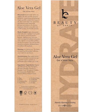 Aloe Vera Gel - Made in USA with Organic Aloe Vera Pure Aloe Vera Gel for Face Body & Hair Aloe Vera After Sun Lotion Skin Care with Natural Ingredients Creme Apres Soleil - Buy Online on GoSupps.com