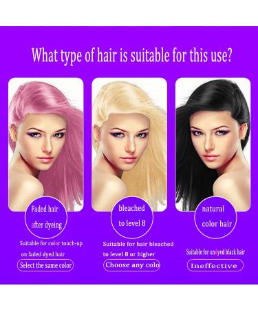 YIZHONG Purple Color Depositing Conditioner - Jumbo 17.5FL Oz | 3-in-1 Vegan Hair Dye Shampoo for All | Sulfate & Paraben Free - Buy Online on GoSupps.com