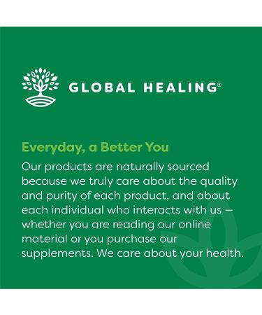 Global Healing Organic Ashwagandha Supplement Drops - Liquid KSM 66 Ashwagandha - Stress Relief for Men & Women - 2 Fl Oz - Buy Online on GoSupps.com