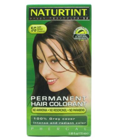 Naturtint Permanent Hair Color Gel 5G Light Golden Chestnut 5.75 fl oz (170 ml)