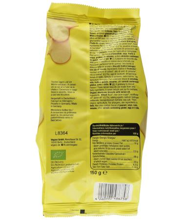 Vegance Organic Lemon Biscuit - 150g | All-Natural & Delicious International Shipping - Buy Online on GoSupps.com