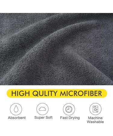 Buy Kinhwa Extra Absorbent Microfiber Dog Towel XXL 76x127cm - Quick-Drying Soft & Durable for Pets - Ideal for Dogs & Cats - Gray - Buy Online on GoSupps.com