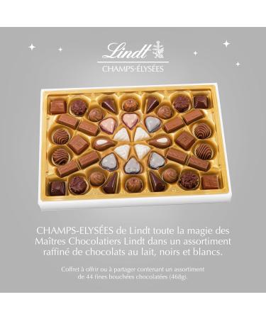 Lindt - CHAMPS- LYS ES Diamond Edition Box - Assortment of Milk Dark and White Chocolates - Ideal for Christmas 468g - Buy Online on GoSupps.com