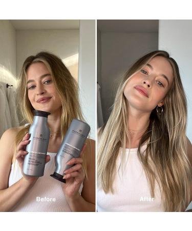 Pureology Strength Cure Blonde Purple Shampoo and Conditioner Set - 9 Fl Oz (Pack of 2) | Sulfate-Free, Vegan, Paraben-Free | Tones & Fortifies Brassy Hair - Buy Online on GoSupps.com