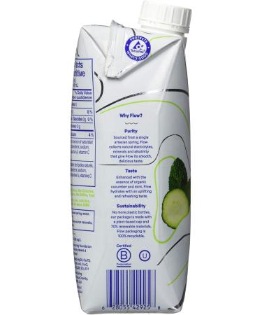 Flow Alkaline Spring Water (Cucumber Mint) - Buy Online on GoSupps.com