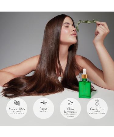 Hair Growth Serum for Men & Women - Vegan Rosemary & Amla Treatment for Thickening & Strengthening | 1 Fl Oz (Pack of 2 - Buy Online on GoSupps.com