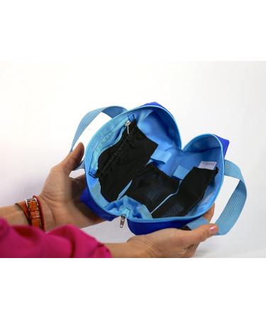 Diabetic Supply Bag for Insulin & Glucose Monitoring - Mini Duffle Bag Design - Blue - Buy Online on GoSupps.com