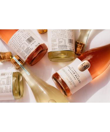 L.A Brewery | Non Alcoholic Sparkling Craft Kombucha Drink - New English Blush and English Rose - Pack of 6 x 750ml - Low Calorie Kombucha Tea - Gluten Free & Vegan Soft Drinks | Brewed in the UK 6 Pack Mixed 750 ml (Pack of 6) - Buy Online on GoSupps.com