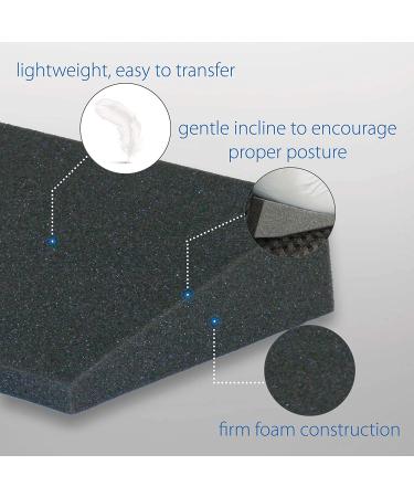 Core Products Foam Stress Wedge - Gray | Ergonomic Support Pillow for Back Pain Relief - Buy Online on GoSupps.com