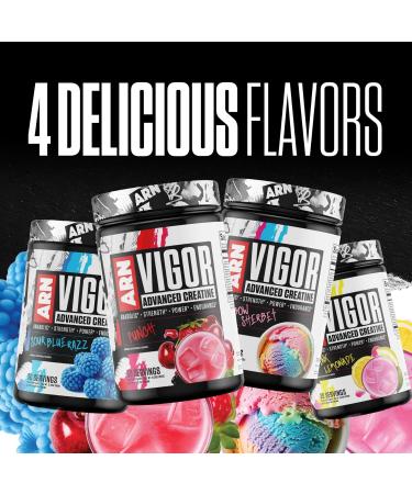 Arms Race Nutrition | ARN | Vigor Advanced Creatine Formula (30 Servings Pink Lemonade) Pink Lemonade 12 Ounce (Pack of 1) - Buy Online on GoSupps.com