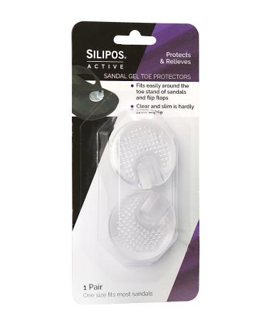 Silipos Active 7200 Sandal Toe Protectors - Ultimate Protection for Toes - Buy Online on GoSupps.com