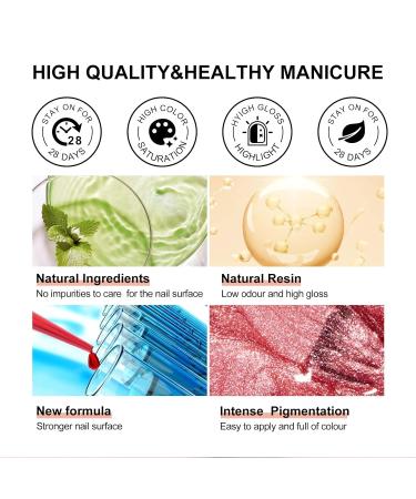 VENALISA Red UV Gel Nail Polish - Long Lasting Soak Off 15ml | Perfect for UV Nail Lamp - Buy Online on GoSupps.com