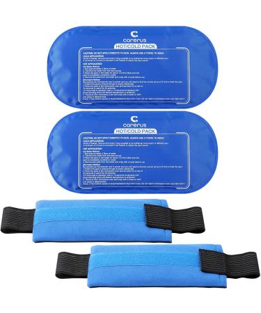 Reusable Hot Cold Gel Ice Packs for Injuries | Adjustable Wraps for Joint Pain, Muscle Soreness | Shoulder, Knee, Back Pain Relief - Buy Online on GoSupps.com