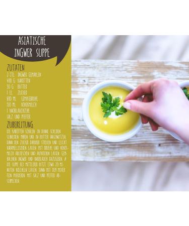 Ginger Powder 500g - Premium Achterhof Ginger Root for Ginger Tea & Cooking - Buy Online on GoSupps.com