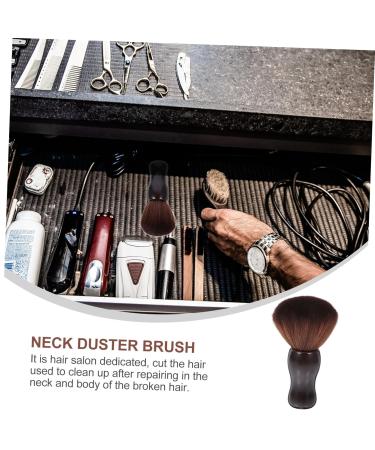 Angoily Wooden Neck Duster Hair Remover - Salon & Barber Brush for Hair Cutting & Beard Grooming - Buy Online on GoSupps.com