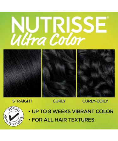 Garnier Nutrisse Ultra Color BL11 Jet Blue Black Hair Dye - Nourishing Creme, Permanent Color - 1 Count - Buy Online on GoSupps.com