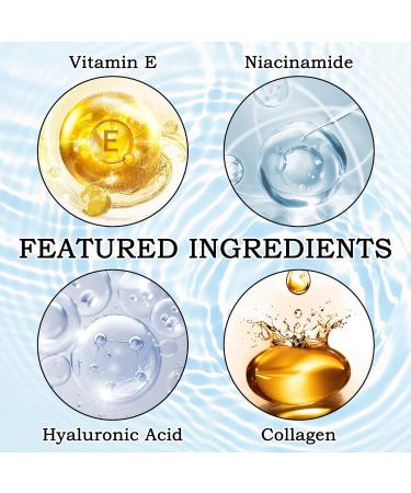 Hydrating Botox Stock Solution Facial Serum - Skin Tightening & Moisturizing Collagen Serum for All Skin Types - Buy Online on GoSupps.com