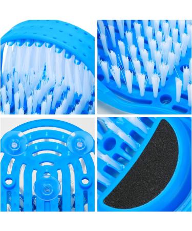 Simple Feet Cleaner - Foot Cleaning Brush & Scrubber for Washer, Shower, Spa Massager Slippers | Easter Gift - Buy Online on GoSupps.com