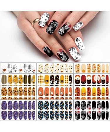 TailaiMei 1768 Pieces 60 Designs French Manicure Nail Stickers Nail Art Tips  Guides for DIY Decoration