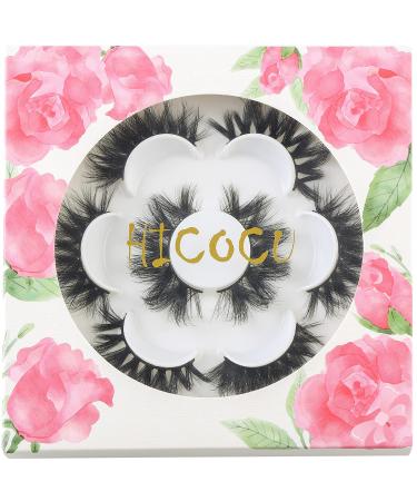 Shop Fluffy Mink False Eyelashes | 3D Natural Mink Lashes in Bulk - HE01 - Buy Online on GoSupps.com