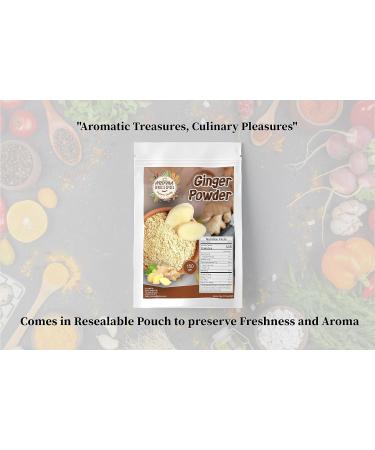 Ginger Powder | 100gm | Premium quality | 100% All-Natural | Gently Dried and Ground | No additives | Authentic - Buy Online on GoSupps.com