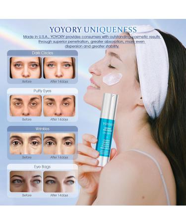 Buy Retinol Under Eye Cream - Anti Aging for Dark Circles Puffiness & Fine Lines (20ml) | Hydrating Skin Care Treatment - Buy Online on GoSupps.com