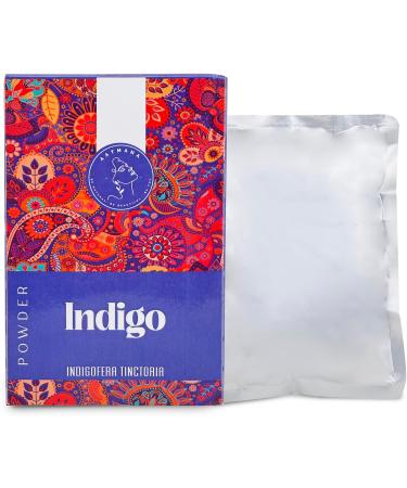 AATMANA Indigo Powder | Indigofera Tinctoria| for Black & Natural Hair | Promote Hair Growth | Increases Hair Thickness | Works With Henna - 100g - Buy Online on GoSupps.com
