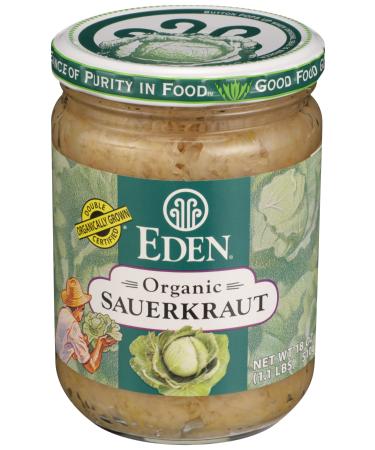 EDEN FOODS Organic Sauerkraut, 18 OZ - Buy Online on GoSupps.com