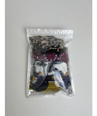 Boho Leopard Print Wide Elastic Headbands for Women | Multi-Colored Sport & Yoga Hair Bands - Buy Online on GoSupps.com