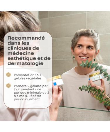 Astaxanthine Antioxydant pour Taches Pigmentaires + Teint Irr gulier + Cernes + Rougeurs - Nutricosm tique avec SkinAx + Polypodium Leucotomos + Hibiscus + Niacinamide + Vitamine C 60 G lules - Buy Online on GoSupps.com