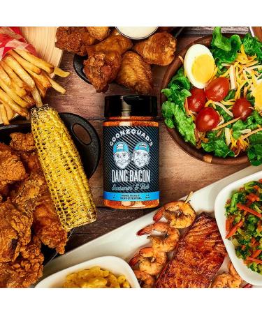 Hoff and Pepper Goonzquad Dang Bacon Seasonin' & Rub Keto Diet Zero Carb Perfect Grill Seasoning 6oz