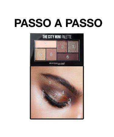 Maybelline New York The City Mini Eyeshadow Palette in Brooklyn Nudes - 0.14 oz - Buy Online on GoSupps.com