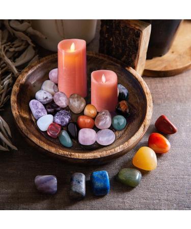 Buy Aitsite Gemstone Set - Natural Multicolor Tumbled Stones (20-30mm) for Healing & Decor | Shop Internationally - Buy Online on GoSupps.com
