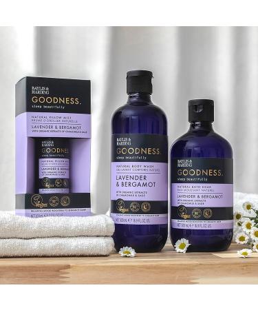 Baylis & Harding Goodness Sleep Lavender & Bergamot Body Wash 16.9 fl. oz (Pack of 4) - Vegan Friendly - Buy Online on GoSupps.com