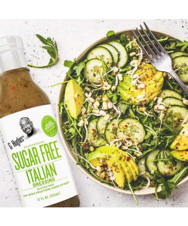 G Hughes Sugar Free Italian Balsamic Raspberry Dressing 12 Fl Oz (Pack of 3) - Buy Online on GoSupps.com