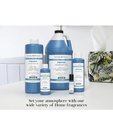 Barack Obama Type Fragrance Oil - 4 oz | Versatile Scented Oil for Candles Bath Bombs Body Butters & Diffusers - Shop Internationally - Buy Online on GoSupps.com