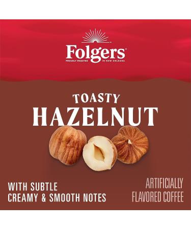 Folgers Caf moulu aromatis aux noisettes 272 ml (lot de 6) - Buy Online on GoSupps.com