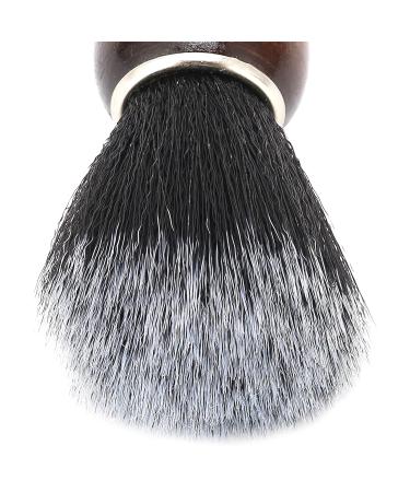 Premium Men's Razor Brush - Wooden Handle Hairdresser Tool for Salon & Home Use - Buy Online on GoSupps.com