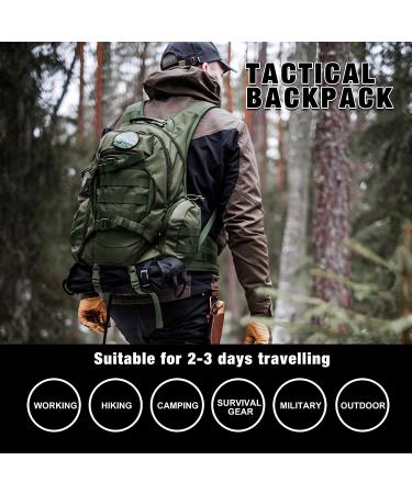 MardingtopÂ TacticalÂ BackpackÂ forÂ Men MilitaryÂ MolleÂ BackpackÂ forÂ Hiking MotorcycleÂ Backpack 28LÂ EDCÂ Backpack M6290-28l-a Black - Buy Online on GoSupps.com