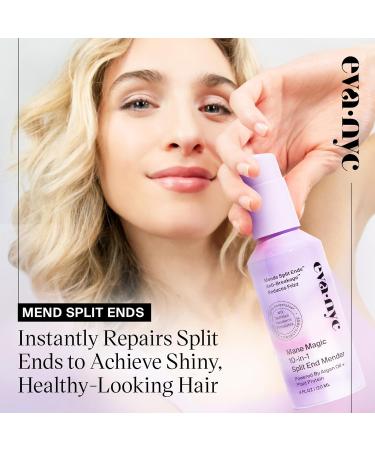 Eva NYC Mane Magic 10-in-1 Split End Mender | Nourishing Hair Treatment GMO-Free Split End Repair - 4.0 fl oz - Buy Online on GoSupps.com