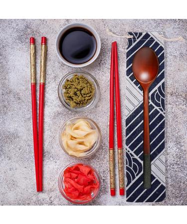 Zerodeko 18 Pcs Fork & Toothbrush Storage Bag | Portable Imitation Linen Travel Organizer - Fast International Shipping - Buy Online on GoSupps.com